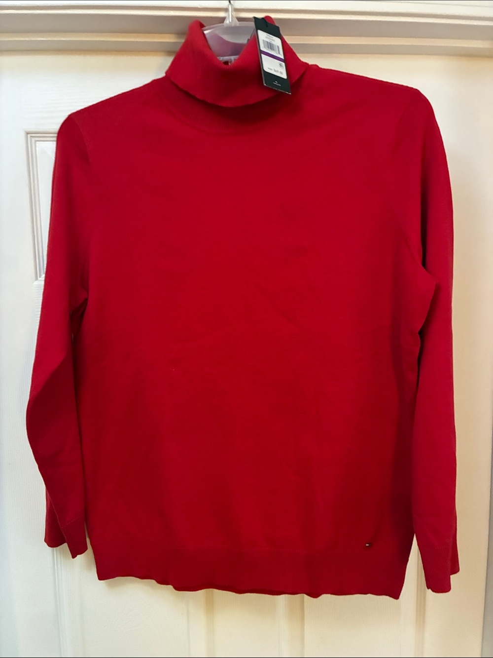 Tommy Hilfiger Women’s Red Turtleneck Sweater NWT XXL